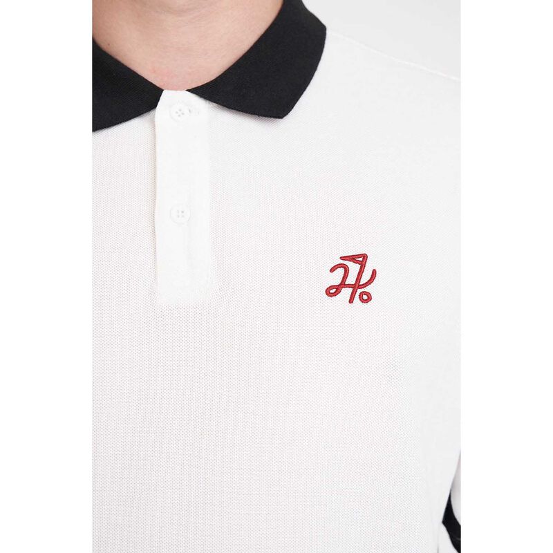 Huffer Pique Panel Ss Polo image number 2